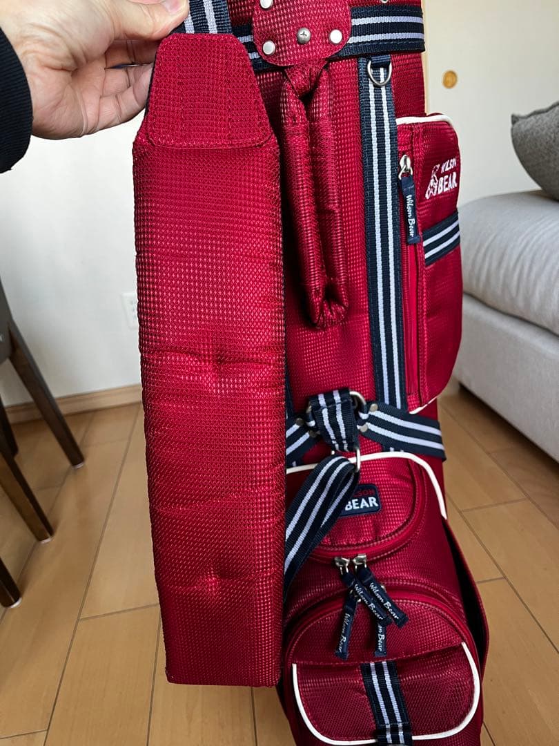 良品ウィルソンベア　WILSON BEAR レディース　軽量　キャディバッグ