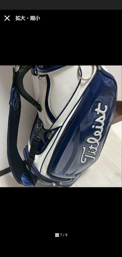 Titleist タイトリスト ツアーモデル キャディバッグ 9.5型