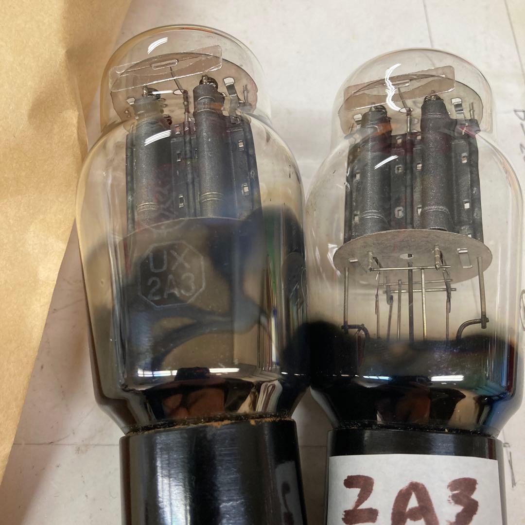 2A3 真空管　マツダ　TOSHIBA 東芝　ペア