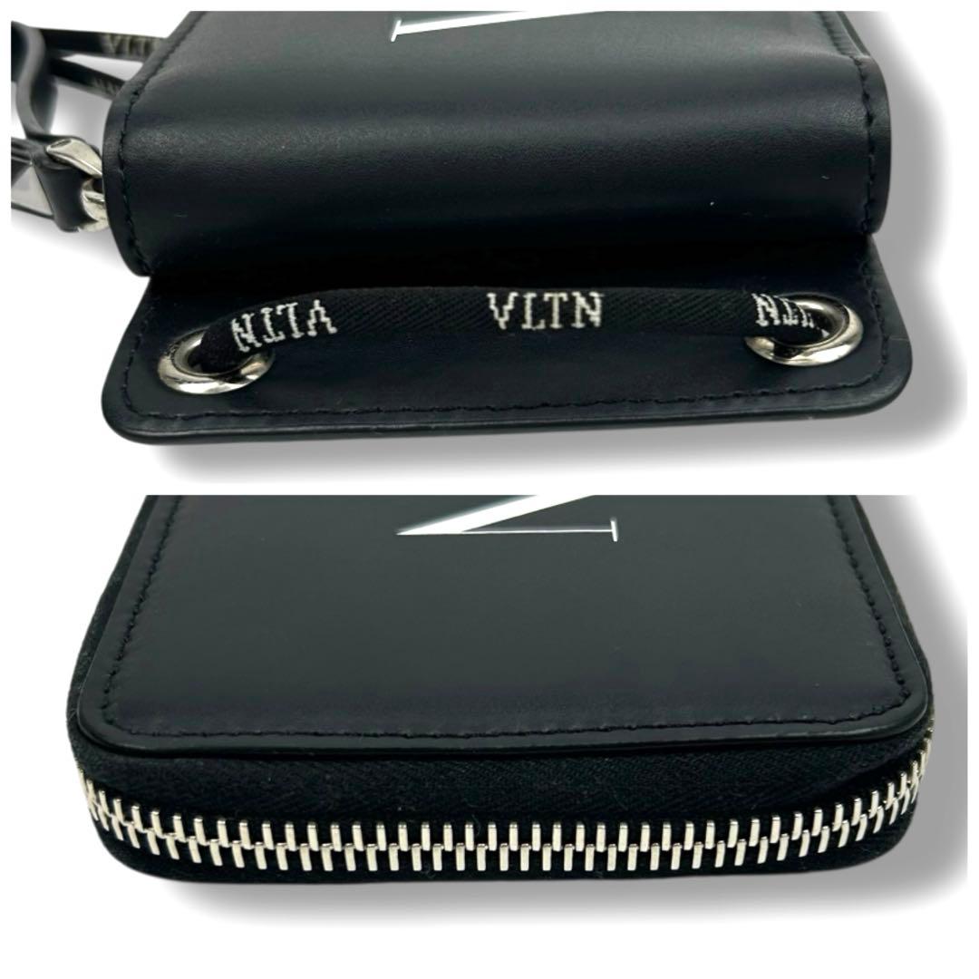 ヴァレンティノ ネックストラップウォレット　VLTN ショルダーバッグ 財布