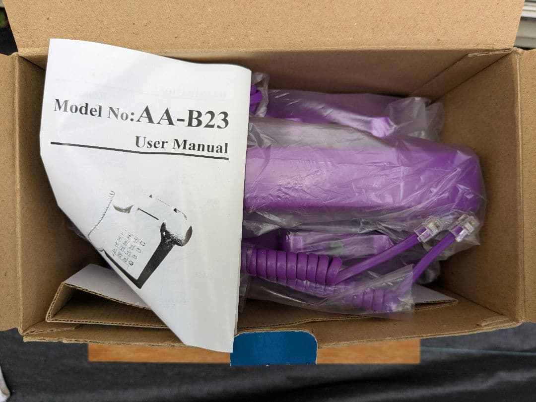 昭和レトロ プッシュ式電話海外物 インテリア　アンティーク