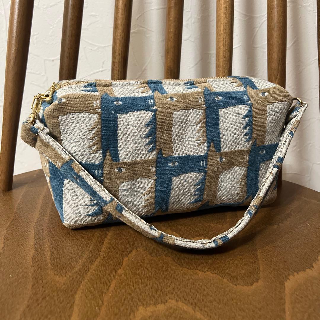 ♡handmade♡ ミナペルホネン　　　ぽってり持てるバッグ