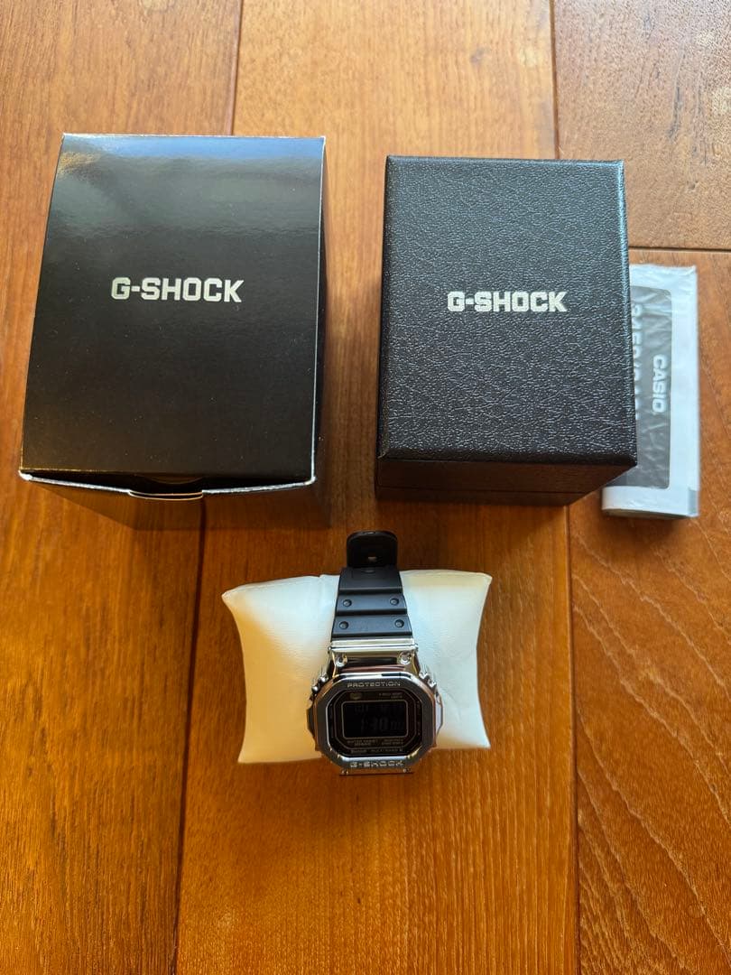 【カシオ】G-SHOCKフルメタルケース GMW-B5000-1JF