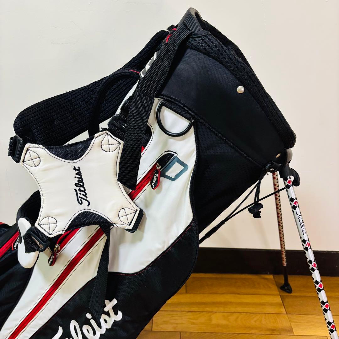 【希少品】タイトリスト キャディバッグ スタンド式 送料込み
