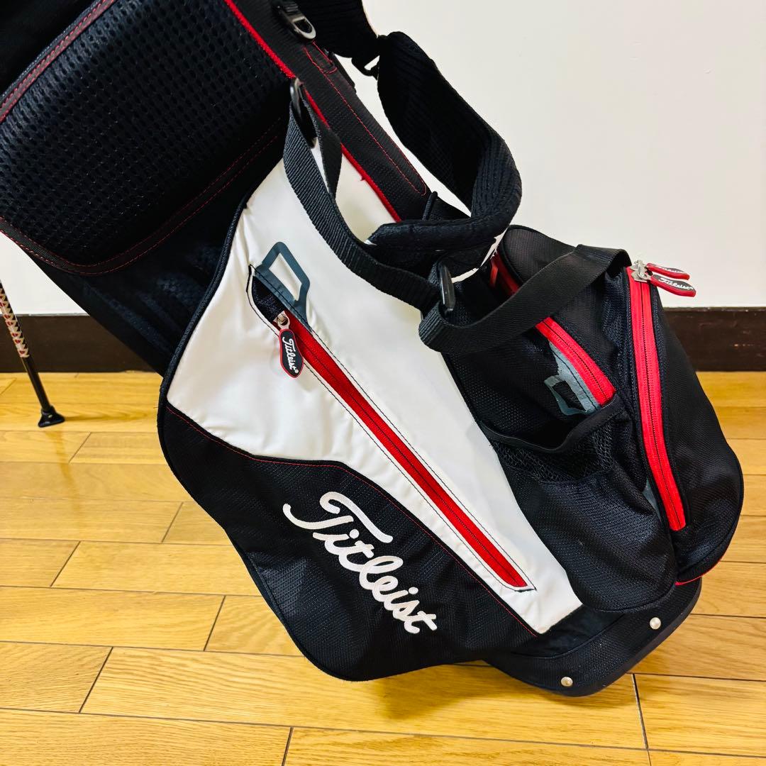 【希少品】タイトリスト キャディバッグ スタンド式 送料込み