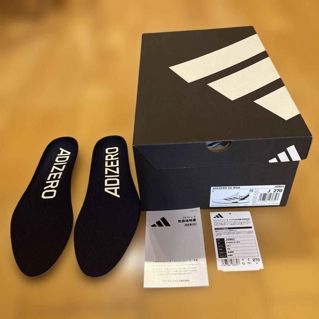 adidas ADIZERO ゴルフシューズ 27.0