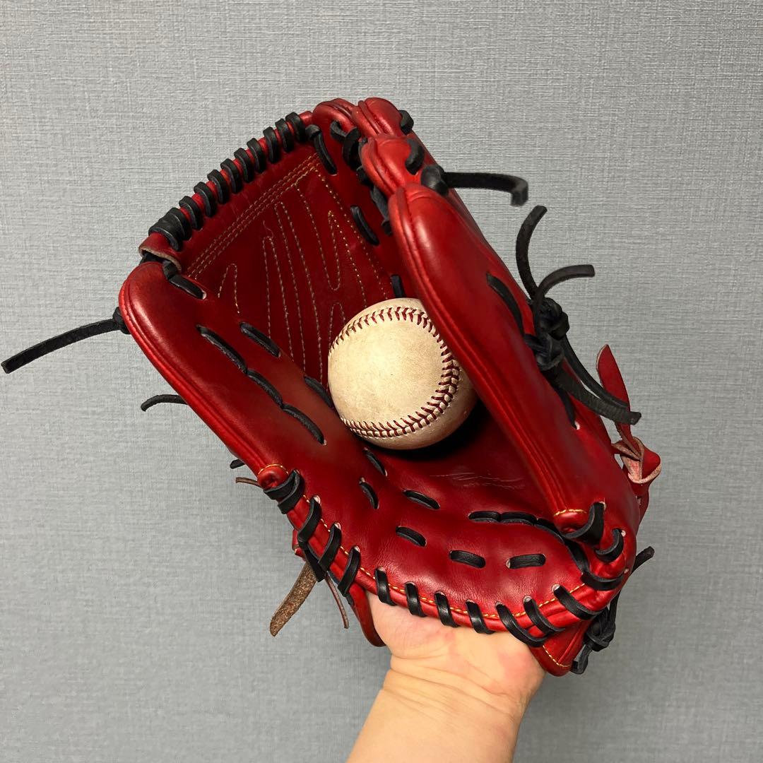 1218 アイピーセレクト 山本由伸モデル 型抜群 美品 硬式 投手用グローブ