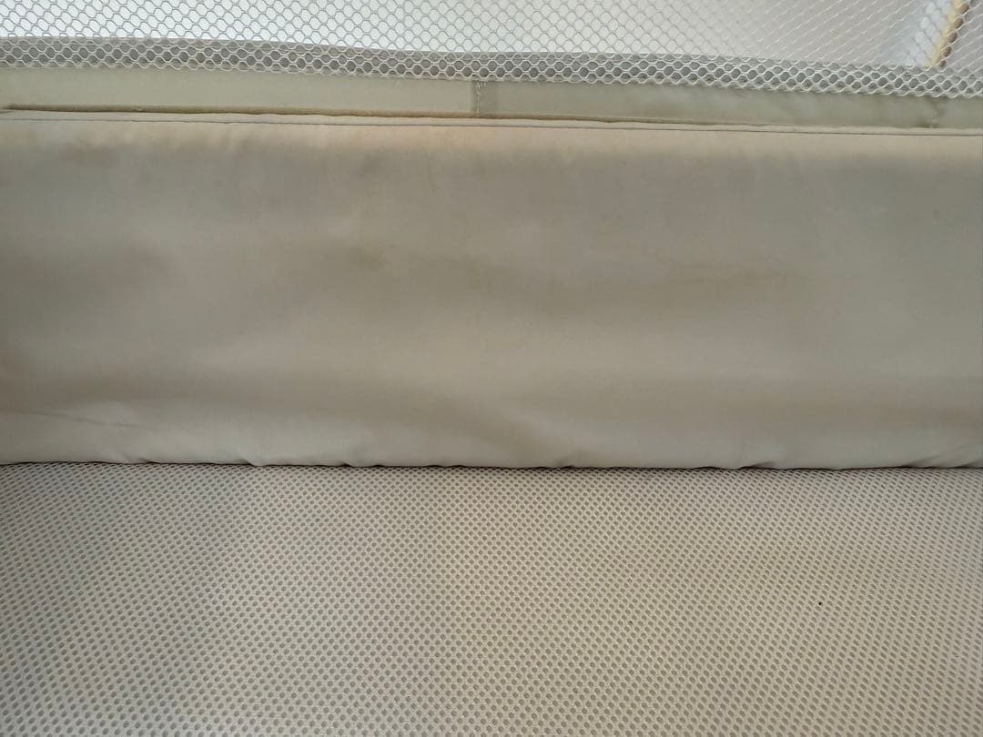 アップリカ Aprica ココネルエアー ベビーベッド ホワイトグレー