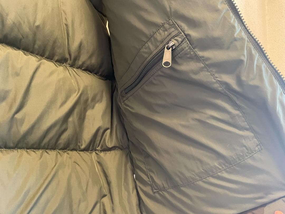 【値下げ】ノースフェイス 未使用 カモフラージュ迷彩ダウンベスト メンズS