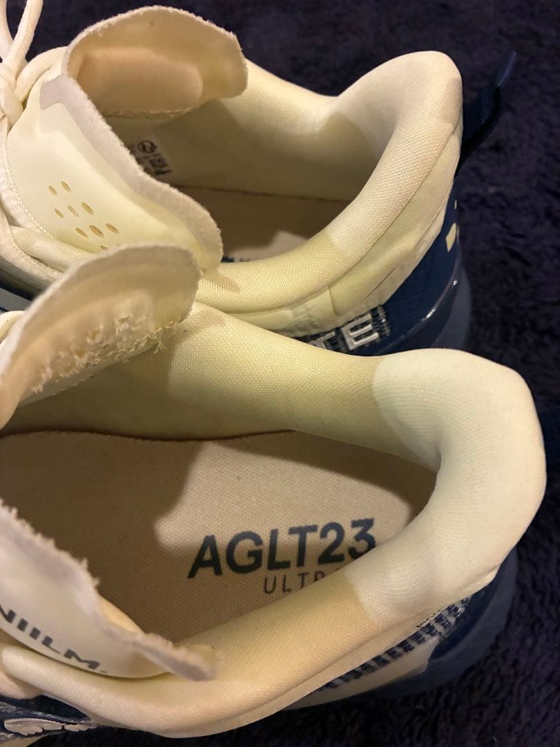 LACOSTE AGLT23 ULTRA テニスシューズ 黄色27 YONEX