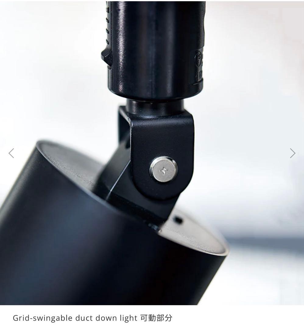 アートワークスタジオGrid-swingable duct down light
