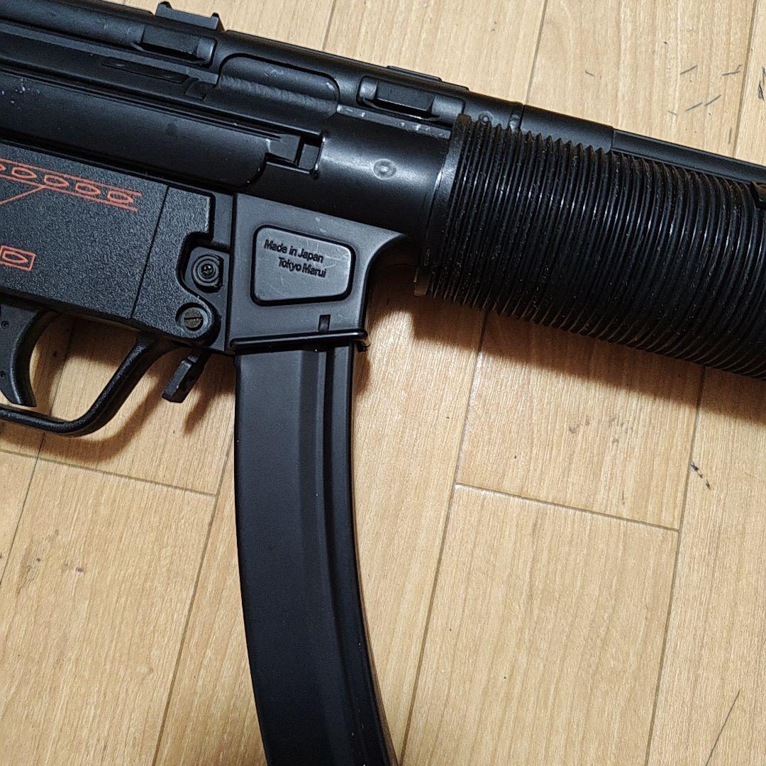 東京マルイ　スタンダード電動ガン　MP5SD6　作動確認済み　多段　バッテリー付