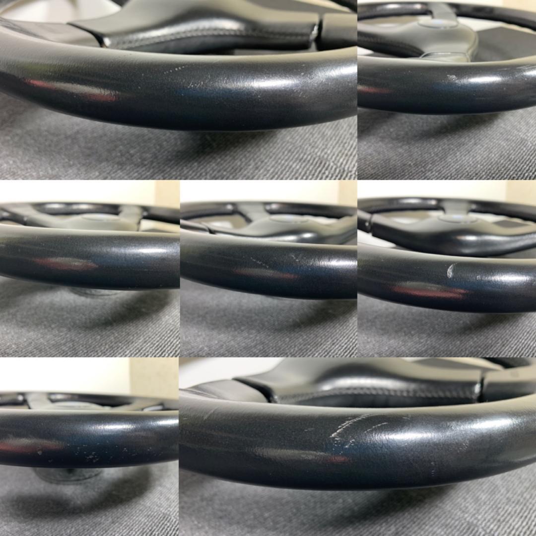 ナルディ ガラ3 タイプ3 ブラックレザー ステアリング 36.5φ 正規 良品