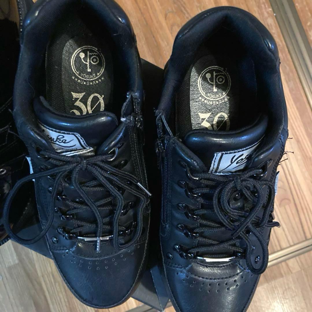 BUBBLES ダブルバックルシューズ YOSUKE 厚底　レースアップ