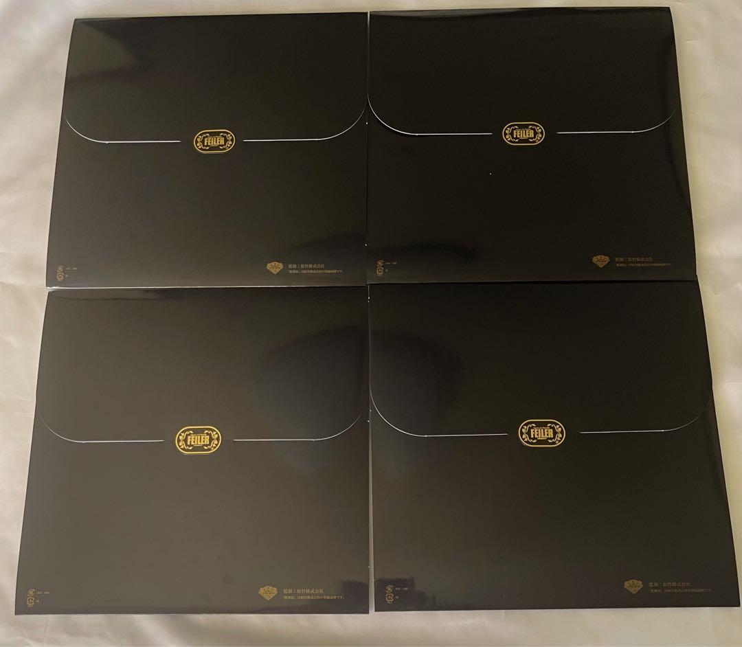 FEILER 「連獅子」「藤娘」「京鹿子娘道成寺」「車引」4枚セット 新品未開封