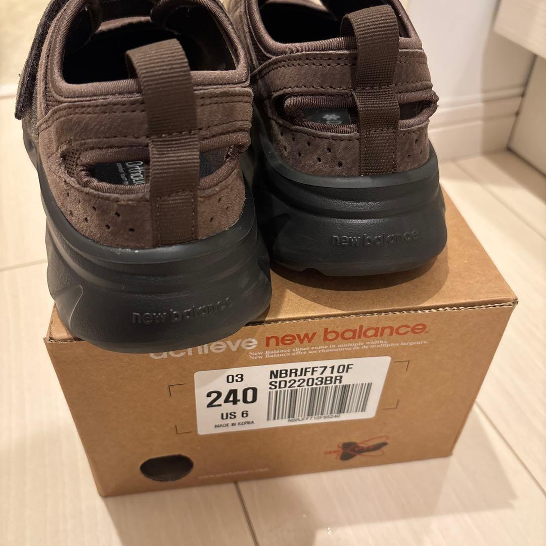 あ*り様 NEW BALANCE BREEZE SD2203 BROWN 24c