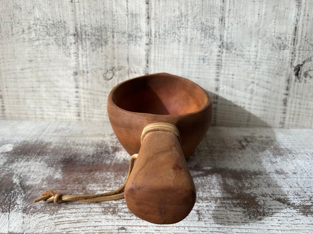 sunswood サンズウッド　ククサ　山桜　手彫り　一点もの