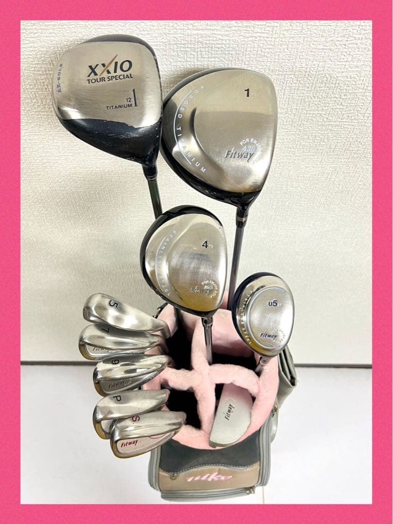 レディース！早い者勝ち！激安ゴルフクラブセット⛳️ドライバー2本付き