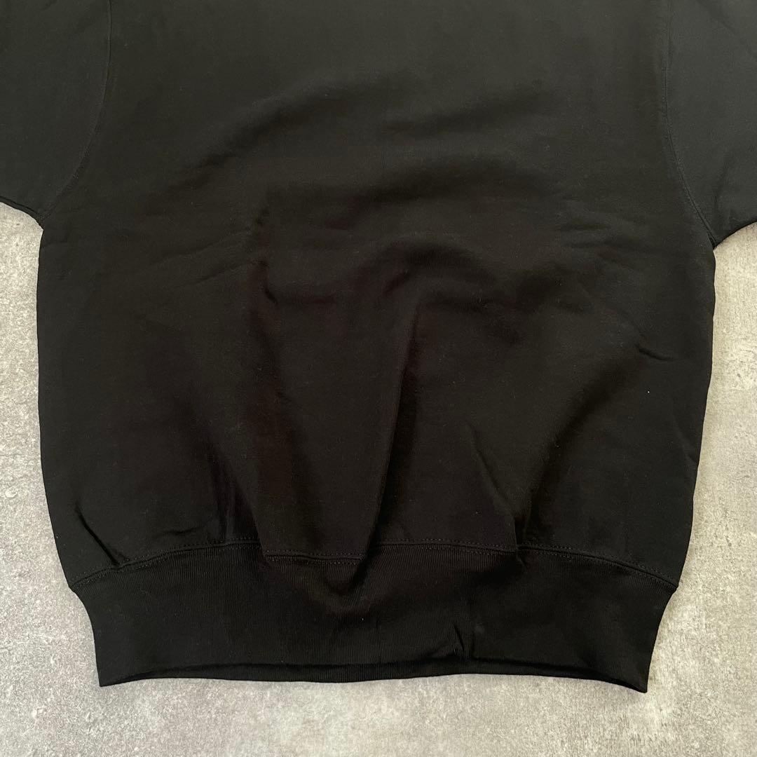 90s フルーツオブザルーム L USA製 スウェット デッドストック 黒