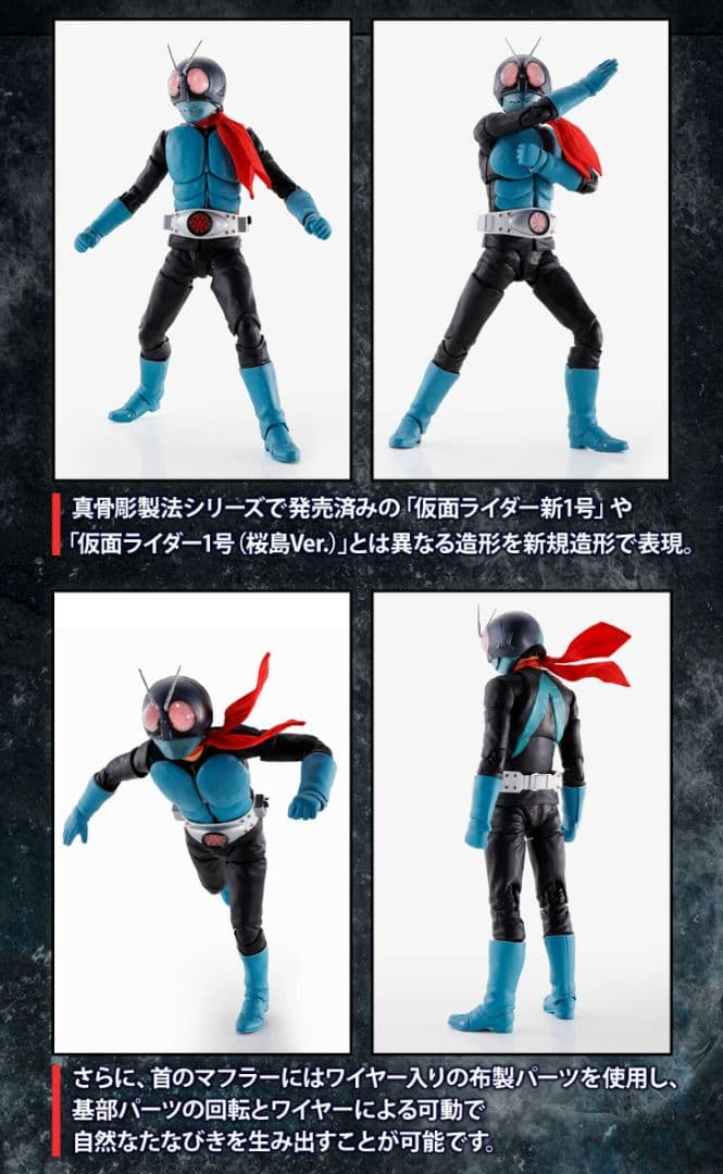 新品未使用 【抽選販売】S.H.Figuarts 真骨彫製法 仮面ライダー旧1号