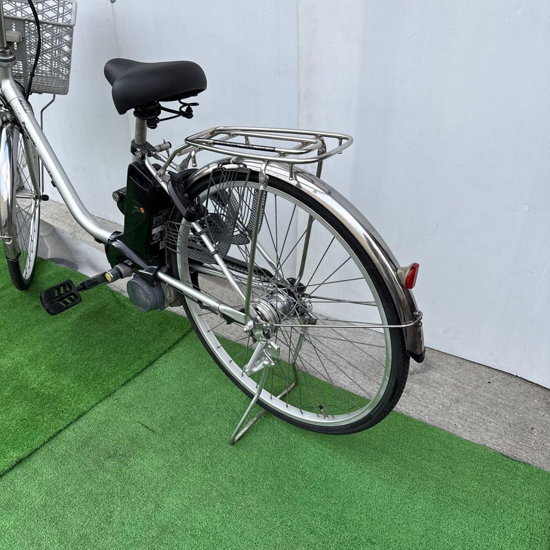 Panasonicパナソニック電動アシスト自転車26インチ8.9Ahシルバー