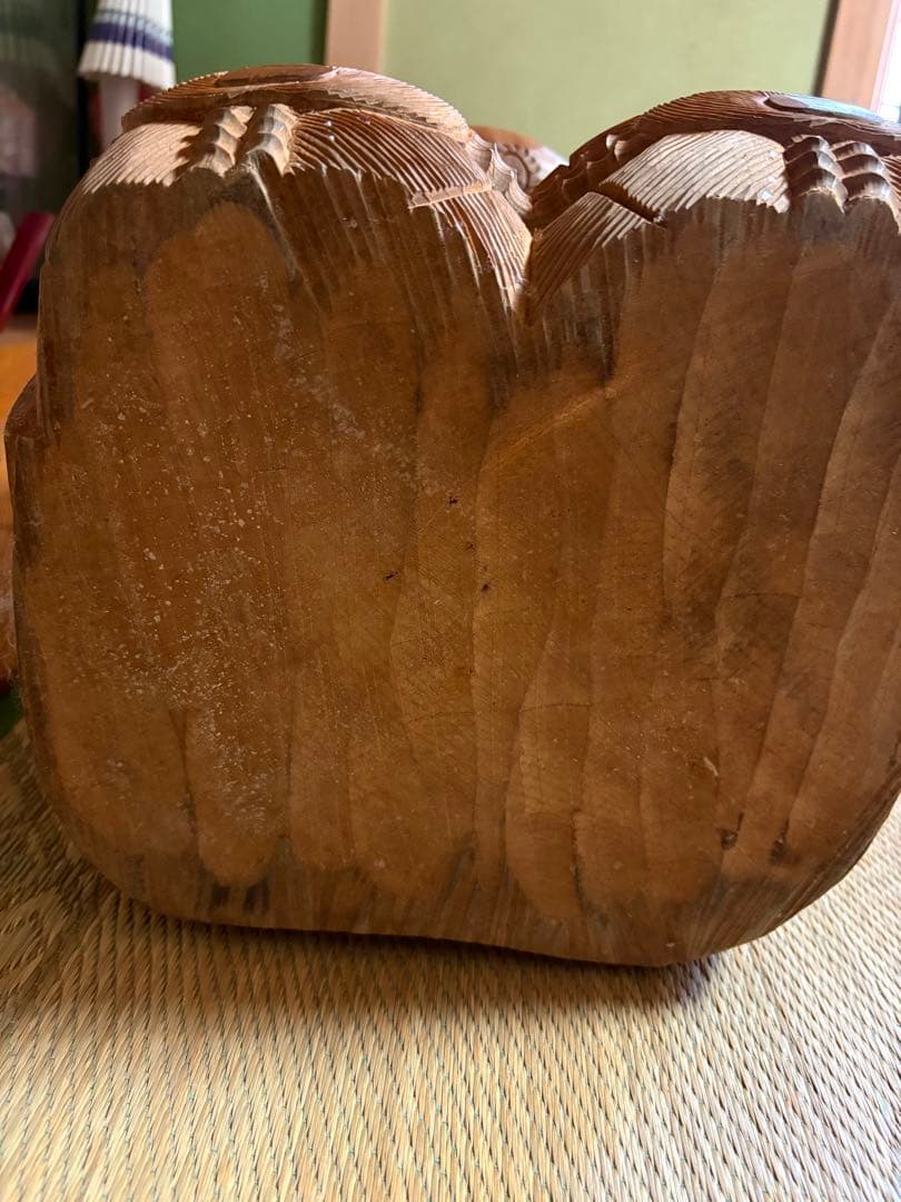 木彫り　大黒天　置き物　開運　縁起物