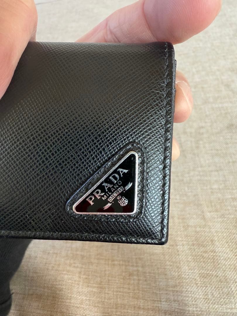 PRADA 2MC122 サフィアーノレザーカードケース 名刺入れ箱付き