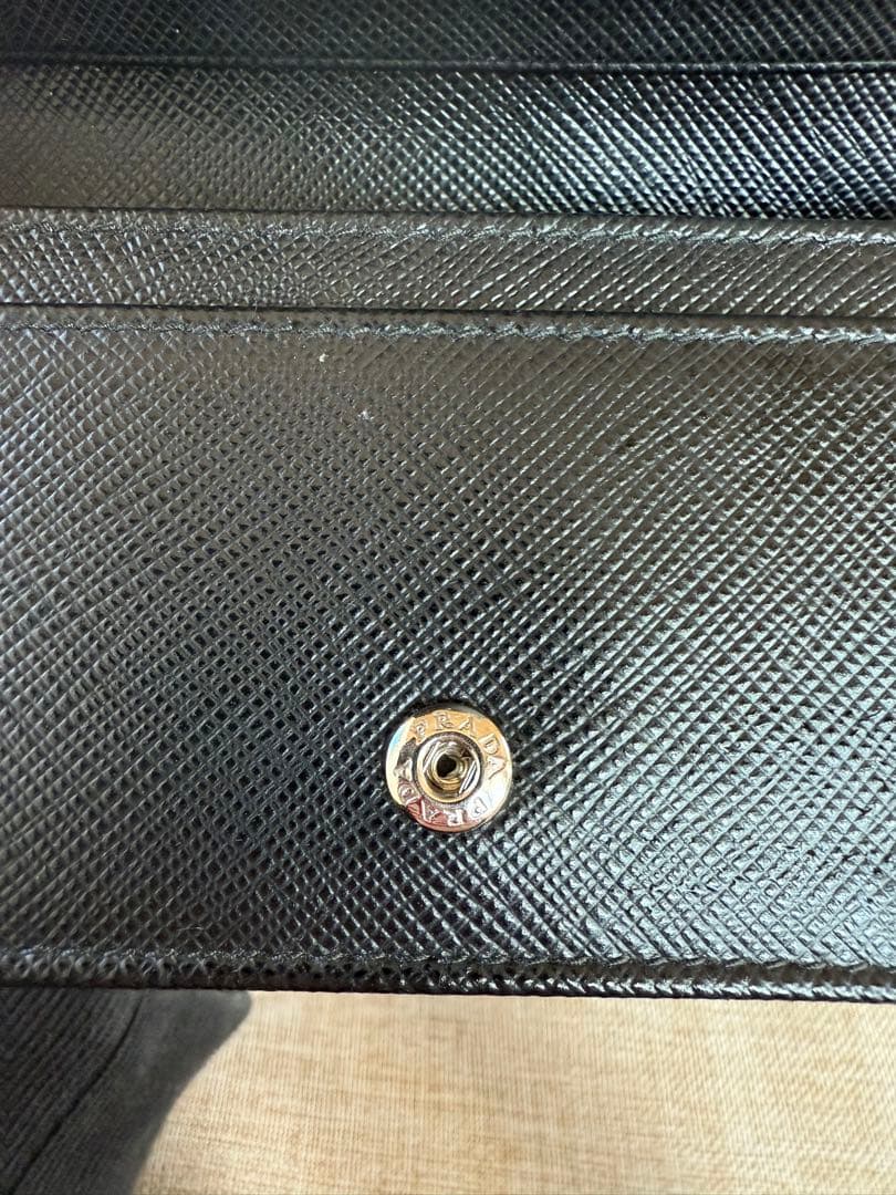 PRADA 2MC122 サフィアーノレザーカードケース 名刺入れ箱付き