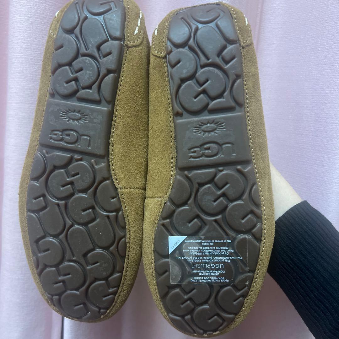 UGG ブラウン アンスレー ストレートモカシン サイズ23cm 即購入可