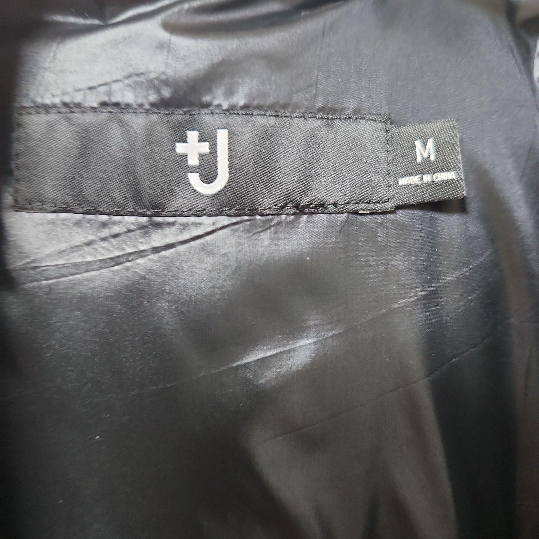 2025 ユニクロ ＋J ハイブリッドダウンオーバーサイズパーカ M ブラック