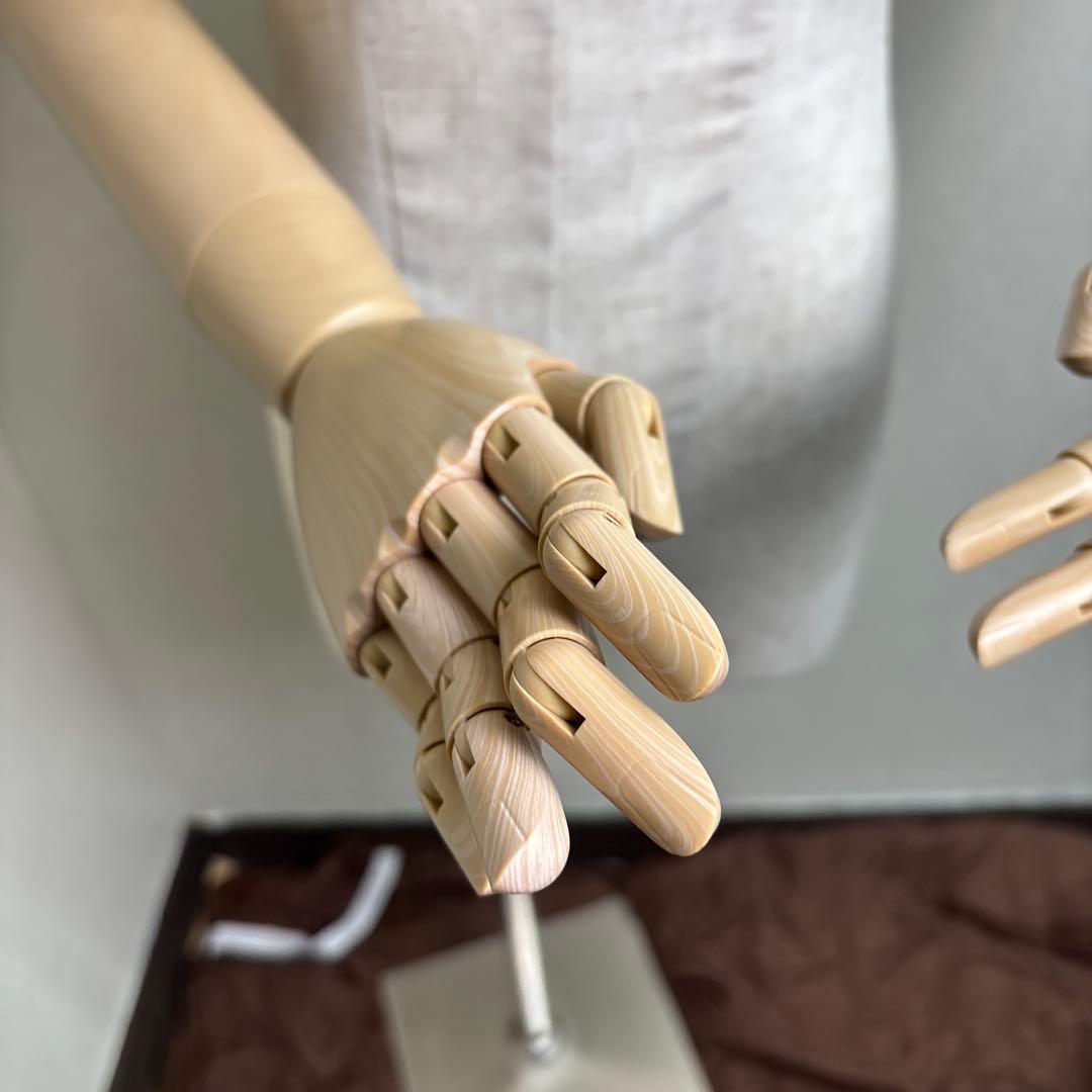 腕付き　腕可動式　マネキン 上半身用　女性 　腕付き 上半身 トルソー