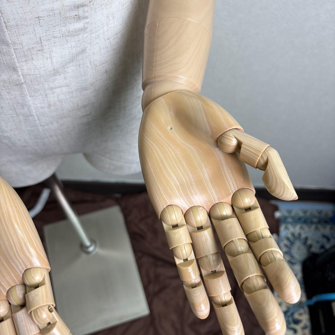 腕付き　腕可動式　マネキン 上半身用　女性 　腕付き 上半身 トルソー