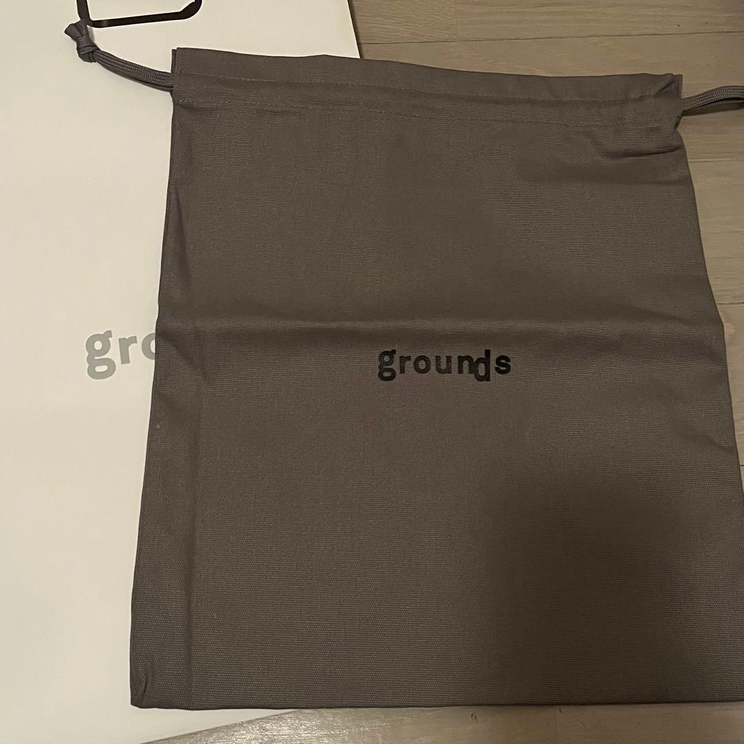 groundsJEWELRYLOAFERBLACK グラウンズローファー23cm