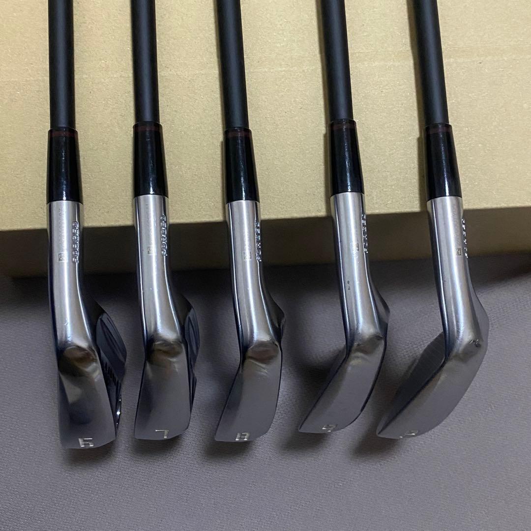 オノフONOFFクロ フォージドアイアン 6〜P 5本セット TRAVIL95S