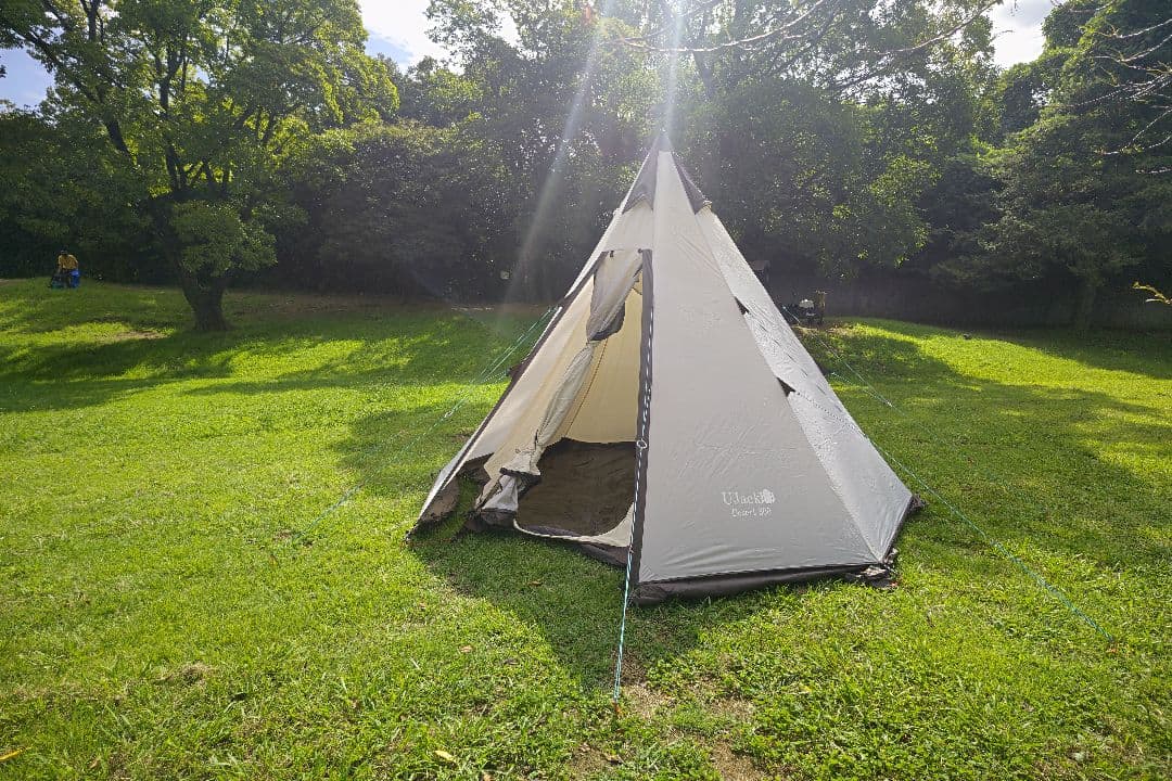 ワンポールテント UJack Desert 300 非純正グランドシート付