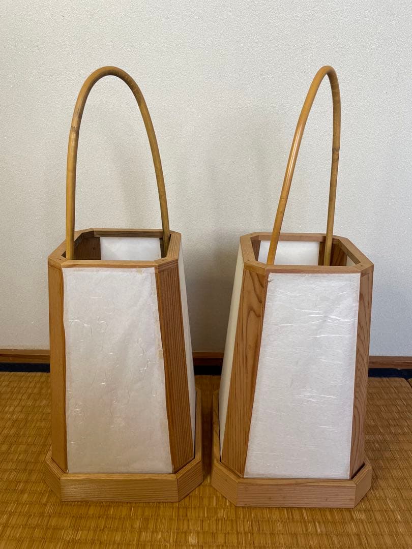 茶事道具 露地行灯 露地行燈 夜咄 茶事 足元行燈　あんどん 足元行灯