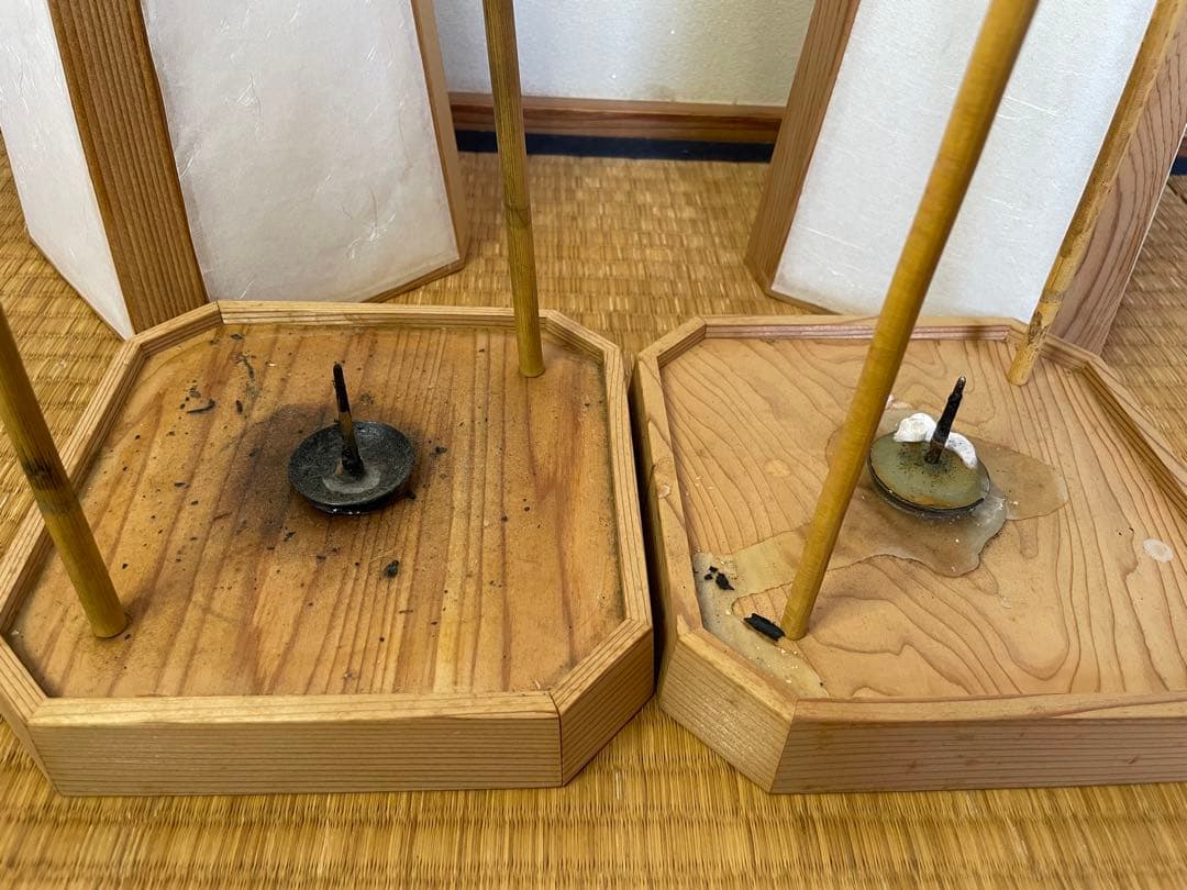 茶事道具 露地行灯 露地行燈 夜咄 茶事 足元行燈　あんどん 足元行灯