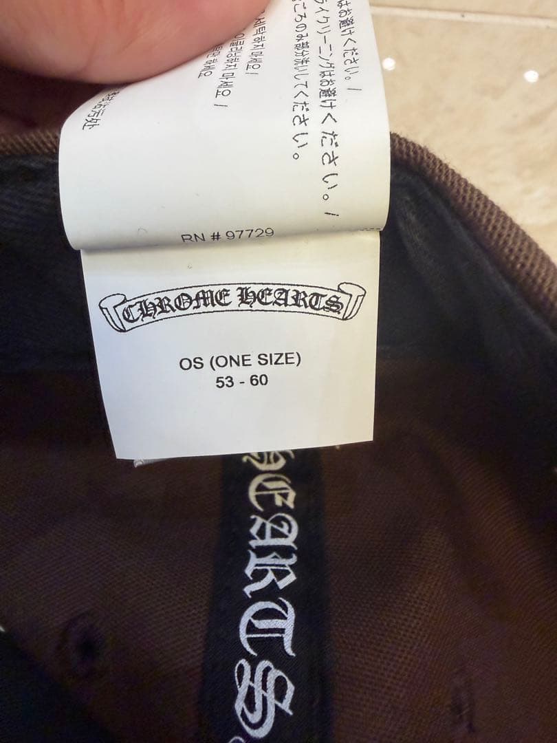 CHROME HEARTS ベースボールキャップ