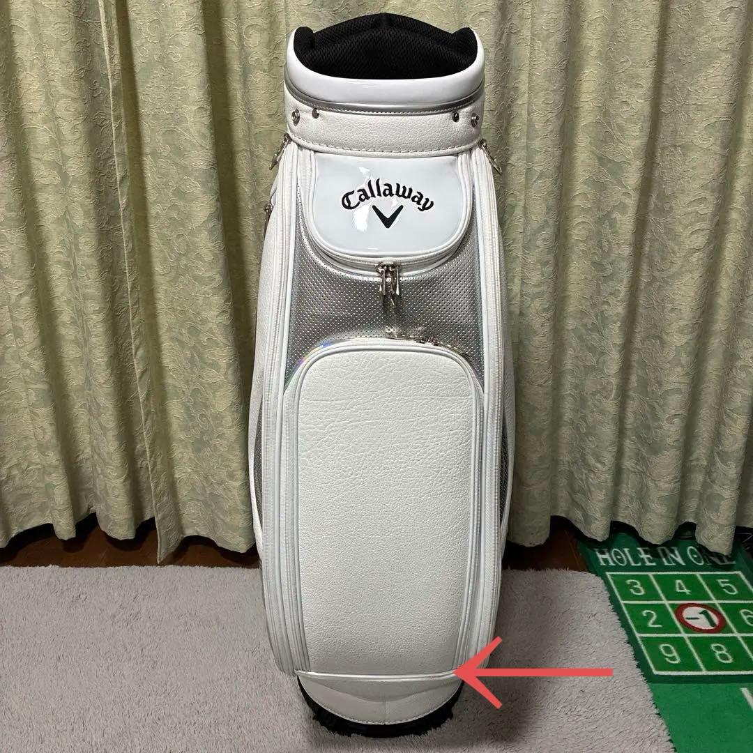 Callaway ホワイトキャディバッグ