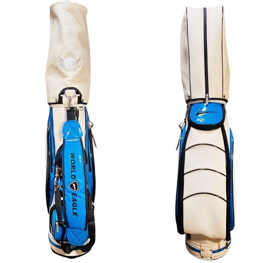 ✨超美品✨ WORLD EAGLE ワールドイーグル ゴルフ キャディーバッグ