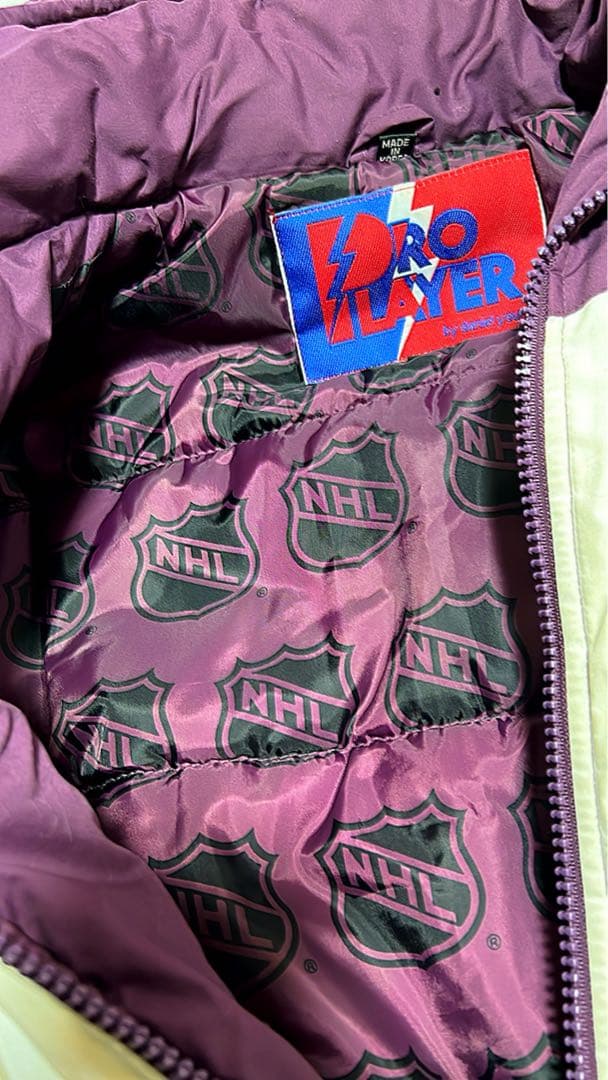 レア希少M☆90sNFL マイティーダックス両面刺繍ナイロンジャケット古着