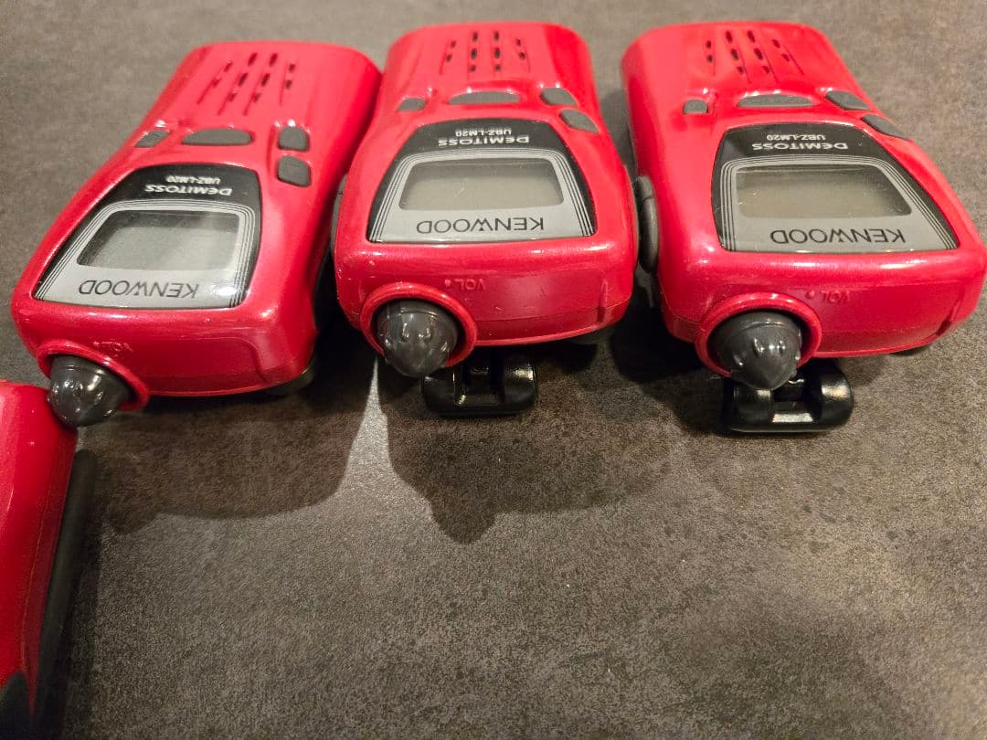 【KENWOOD】ケンウッドDEMITOSSUBZ-LM20トランシーバー×5点