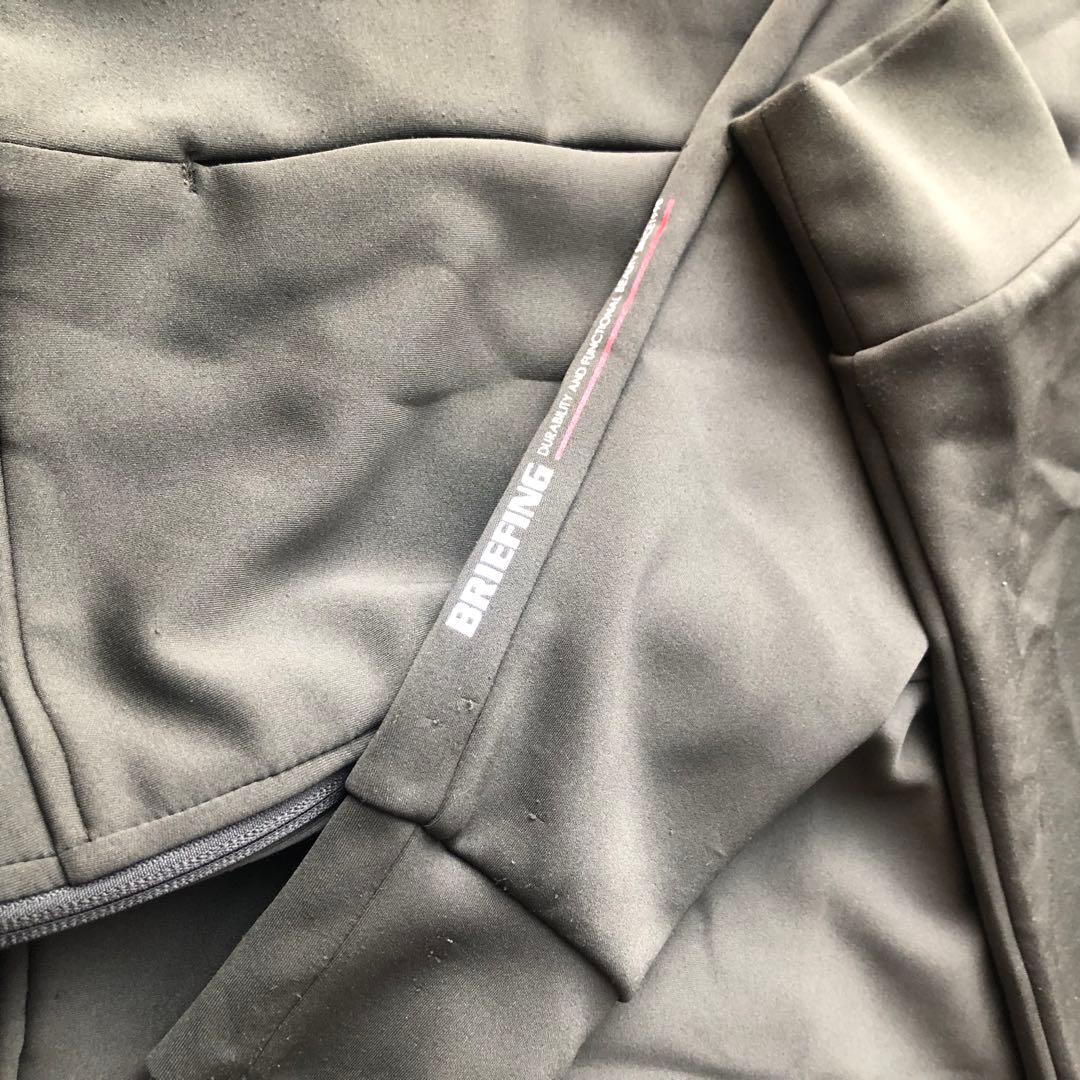 BRIEFING フード付きジャケット Mサイズ オリーブグリーン