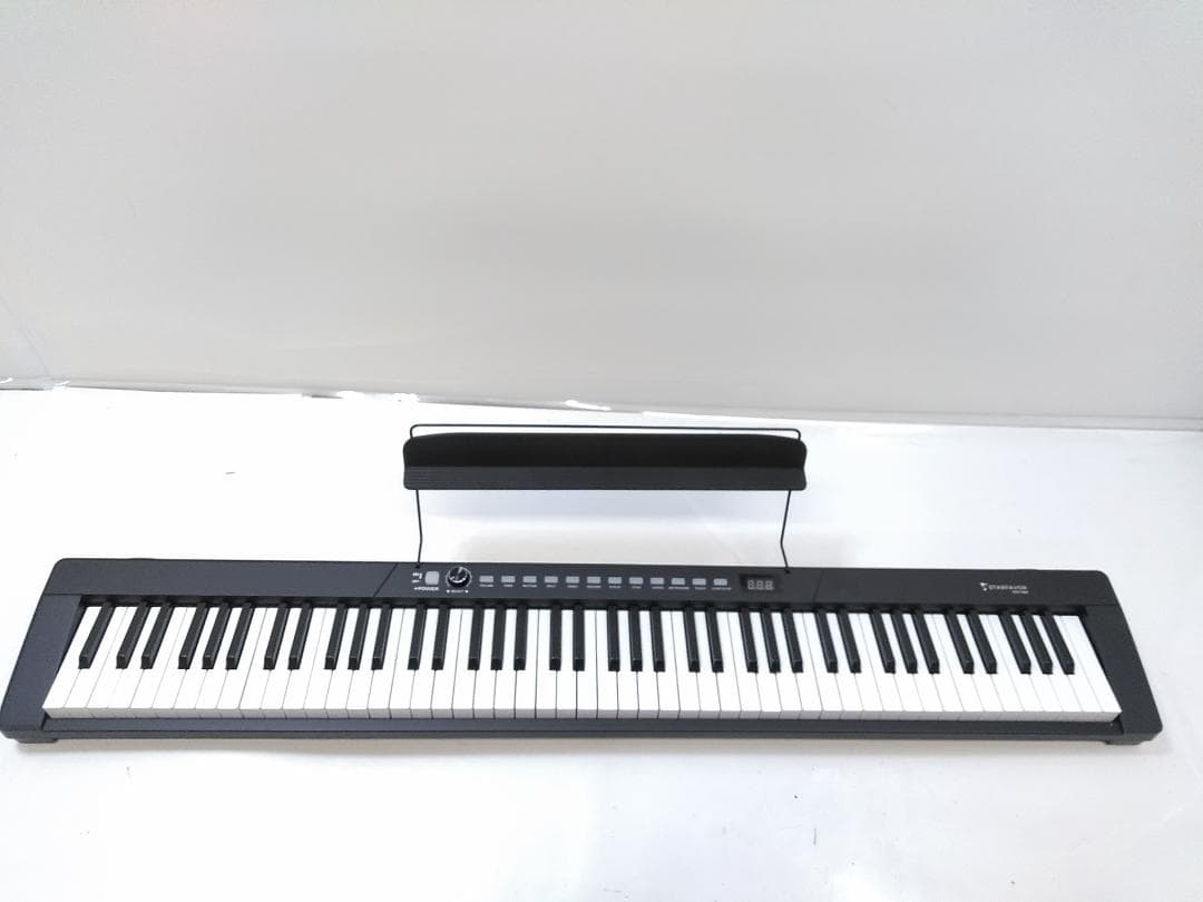 STARFAVOR 電子キーボード SEK-88A イヤホン ケース付 △