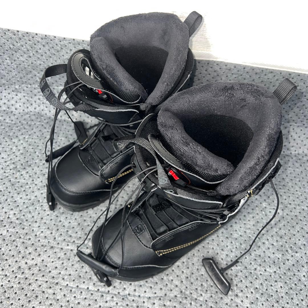 数回使用 23cm レディース SALOMON PEARL スノーボードブーツ
