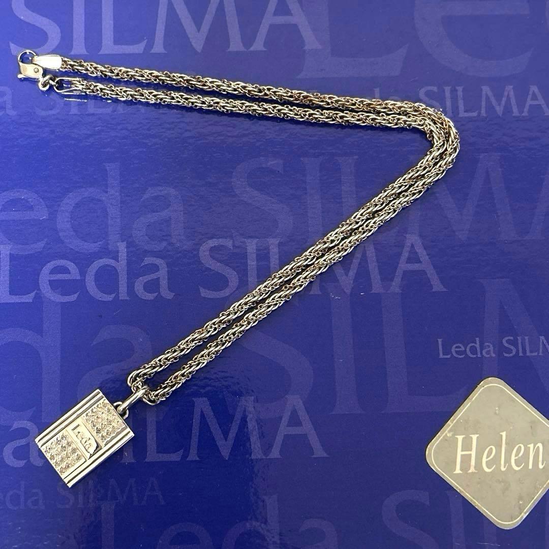 レダシルマLeda SILMA Helenゲルマニウムダイヤモンドペンダント
