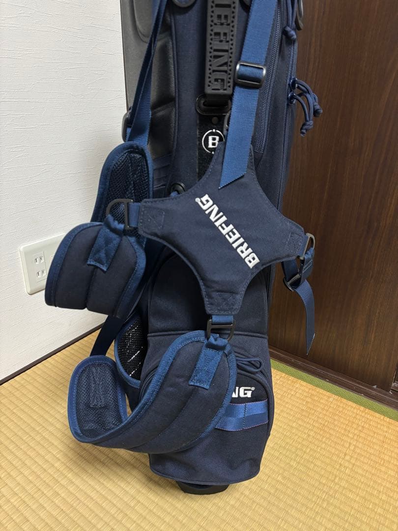 ブリーフィングCR-04 #02 ネイビー キャディバッグ