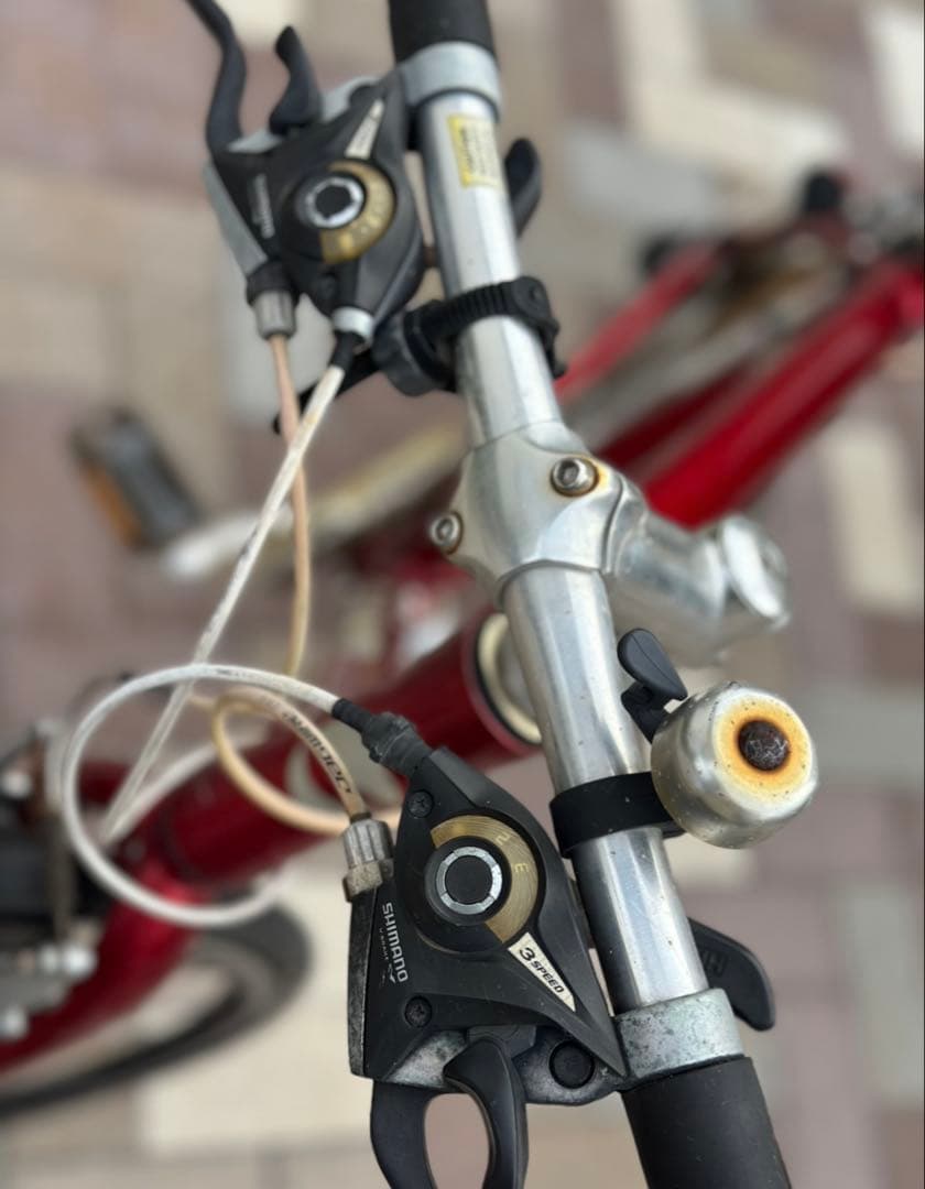 giant クロスバイク レッド