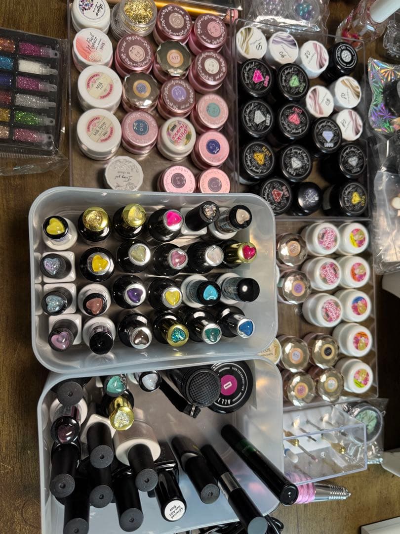 ネイルアート用品セット 多色