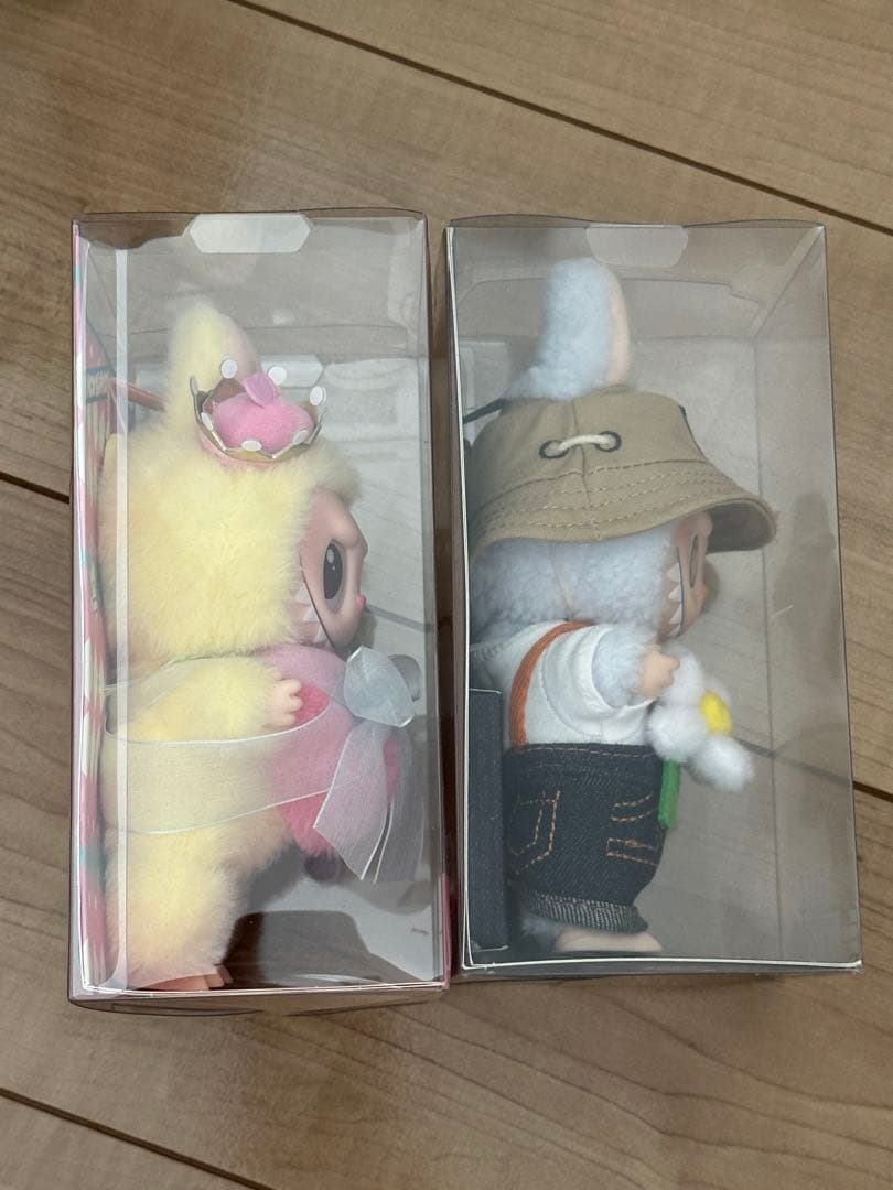 LABUBU ぬいぐるみペンダント POP MART 2個セット